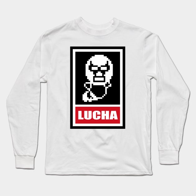 LUCHA58#28 Long Sleeve T-Shirt by RK58